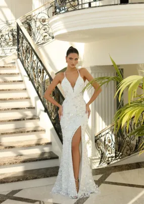 NICOLETTA Piper Gown - Ivory