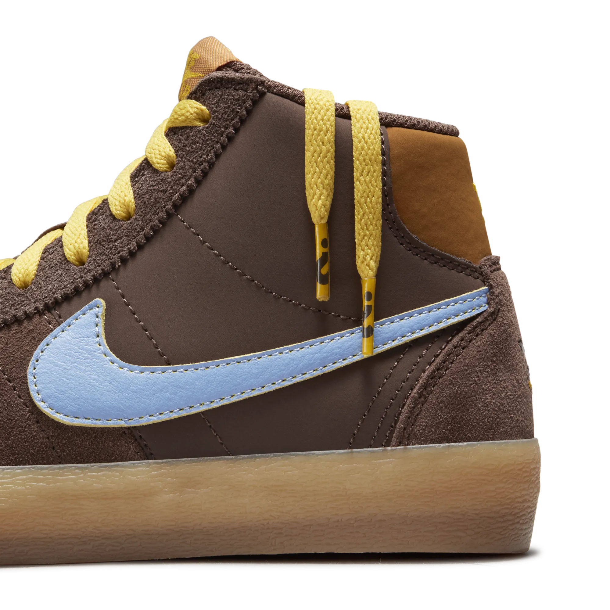 Nike SB Bruin High Prm Why So Sad Chocolate/Light Blue