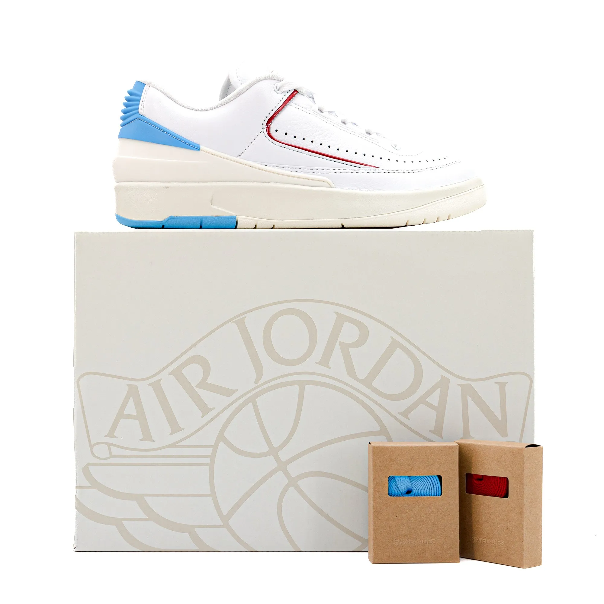 Nike Women's Air Jordan 2 Retro Low "UNC to CHI" DX4401-164