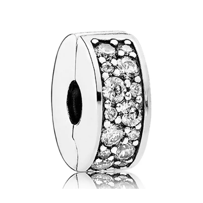 Round Zircon Shiny Stylish Bead For Women DIY Jewelry