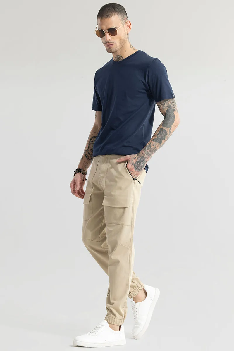 Rustic Cream Cargo Pant