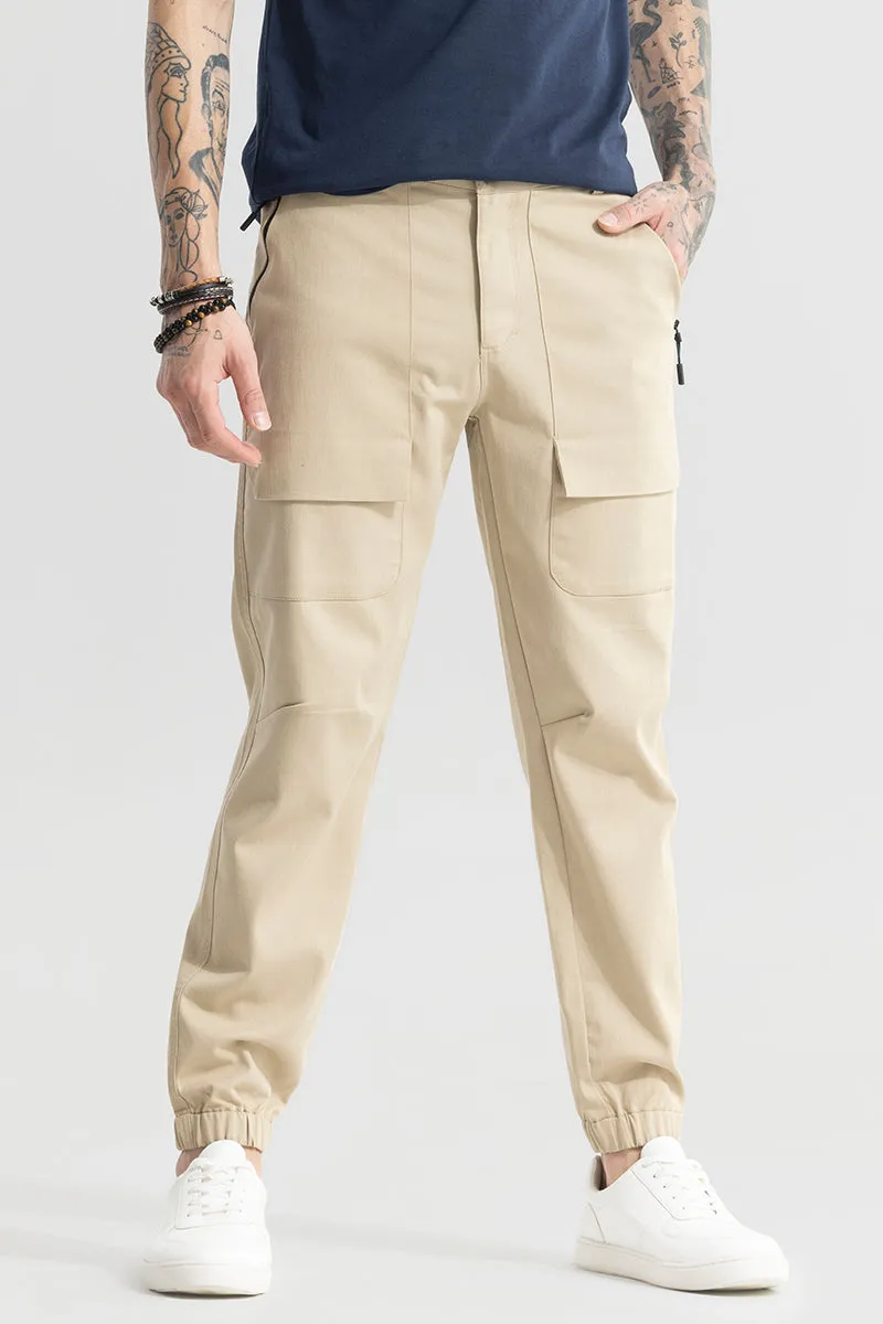 Rustic Cream Cargo Pant