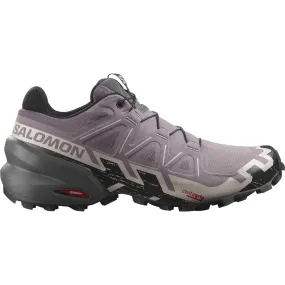 Salomon Speedcross 6 Wide (Womens) - Moonscape/Black/Ashes of Roses