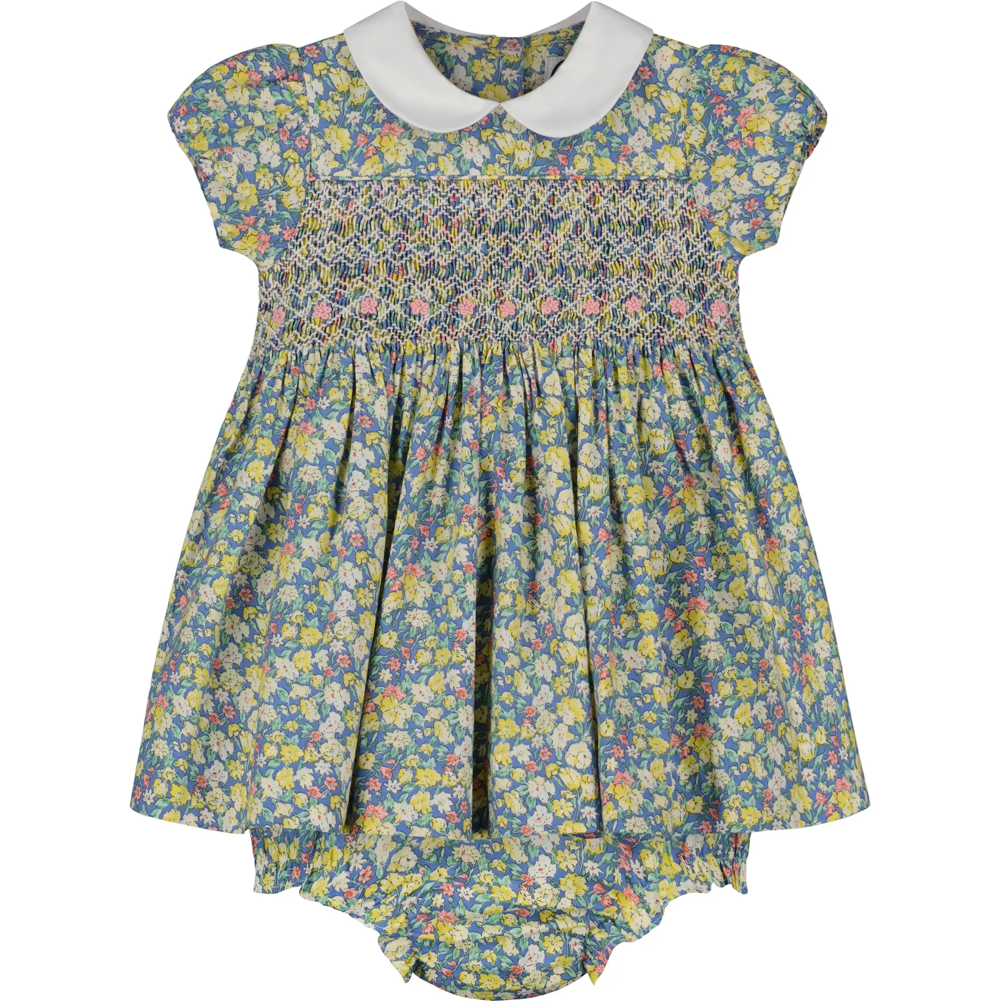 Smocked Baby Dress - Pia