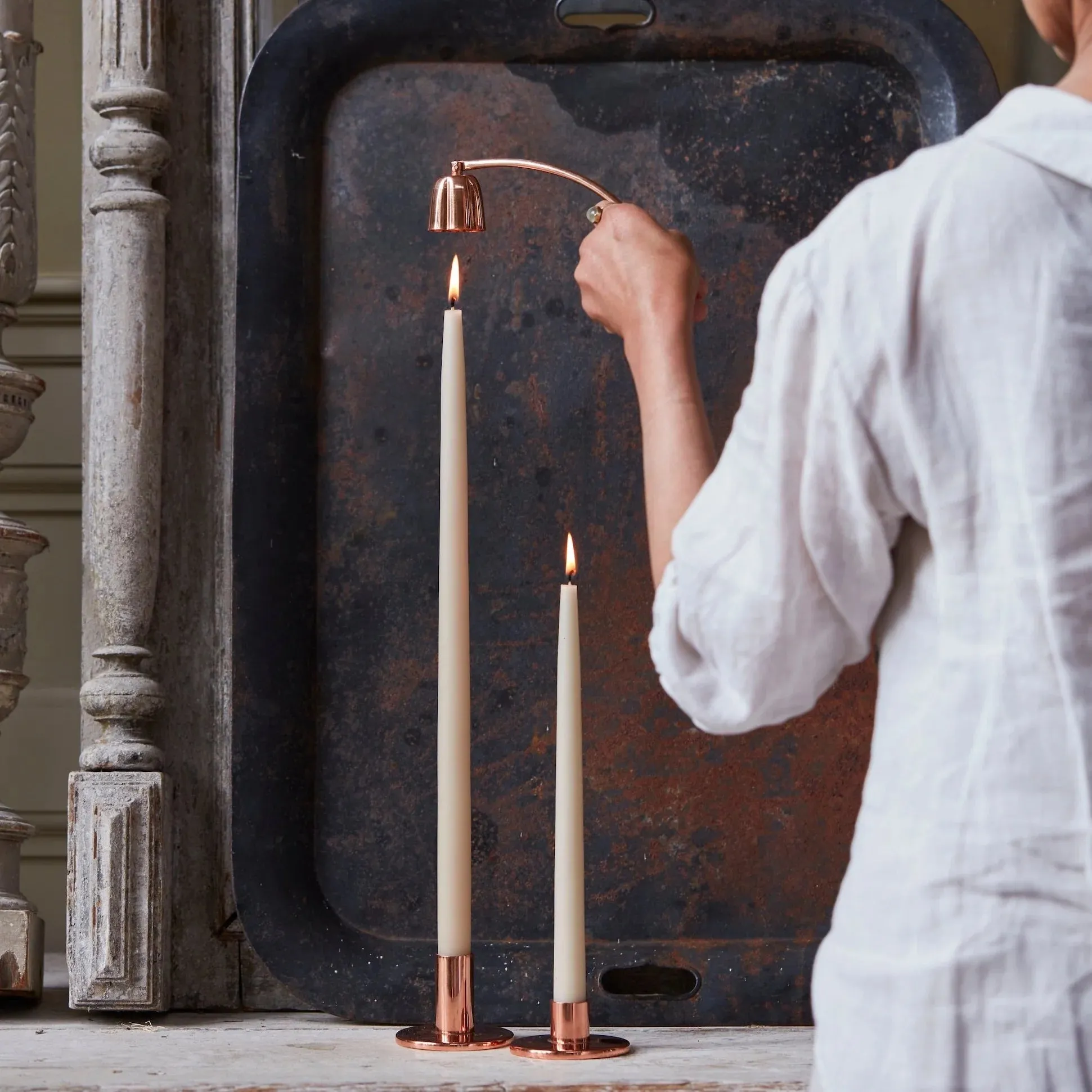 The Floral Society :: Copper Candle Snuffer