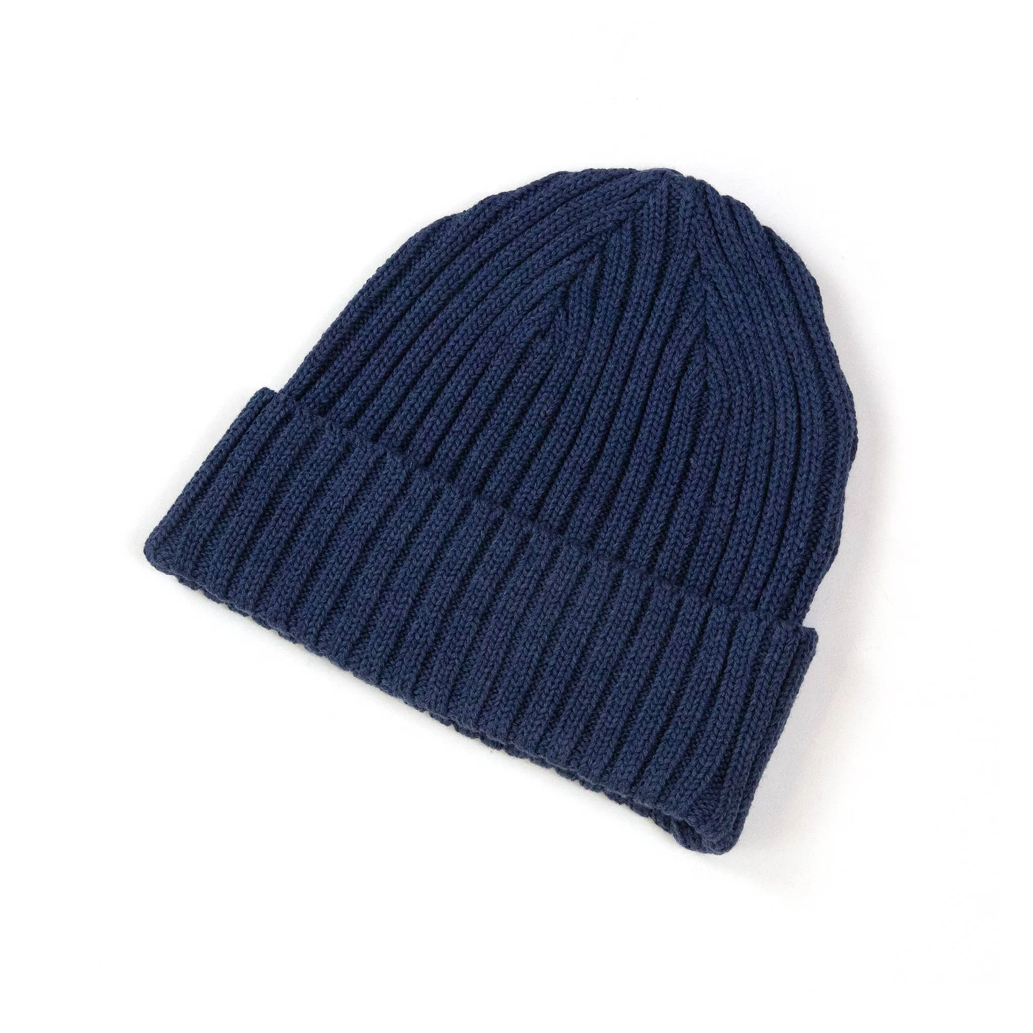 The Real McCoy's MA21014 Cotton Bronson Knit Cap Navy