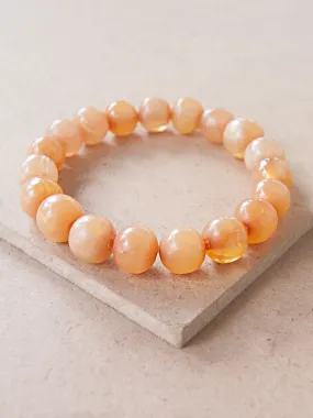 Tibetan Amber Mala Bracelet