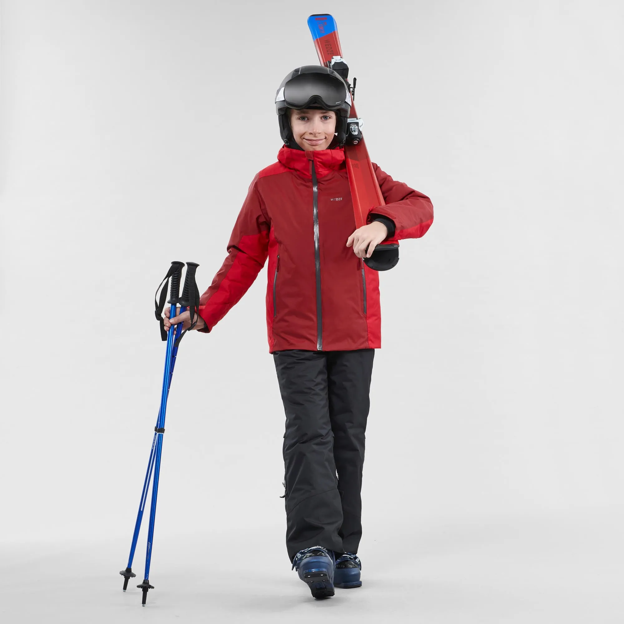 Wedze Children's Skiing Pants - Black