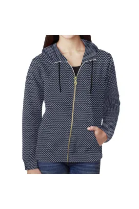 White Rabbit Full Zip Hoodie for Women